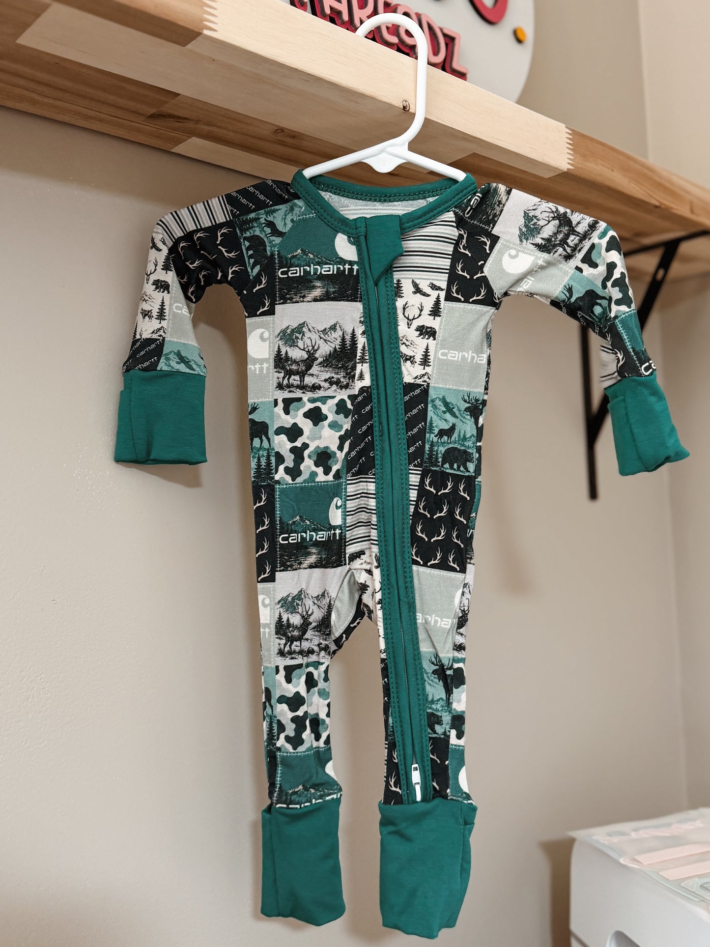 Pine Creek Patchwork - Bamboo Zippy