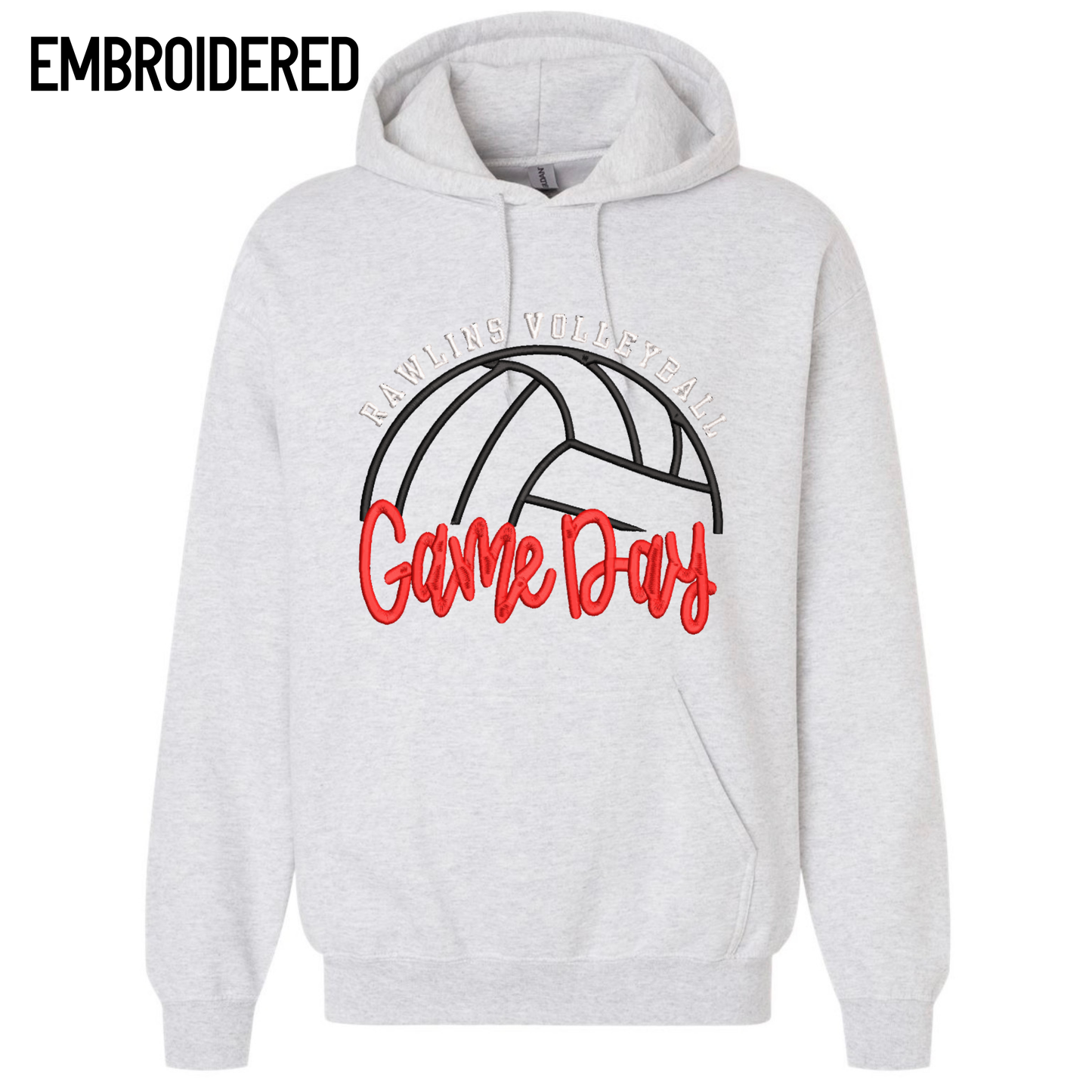 Embroidered Volleyball - Rawlins Game Day