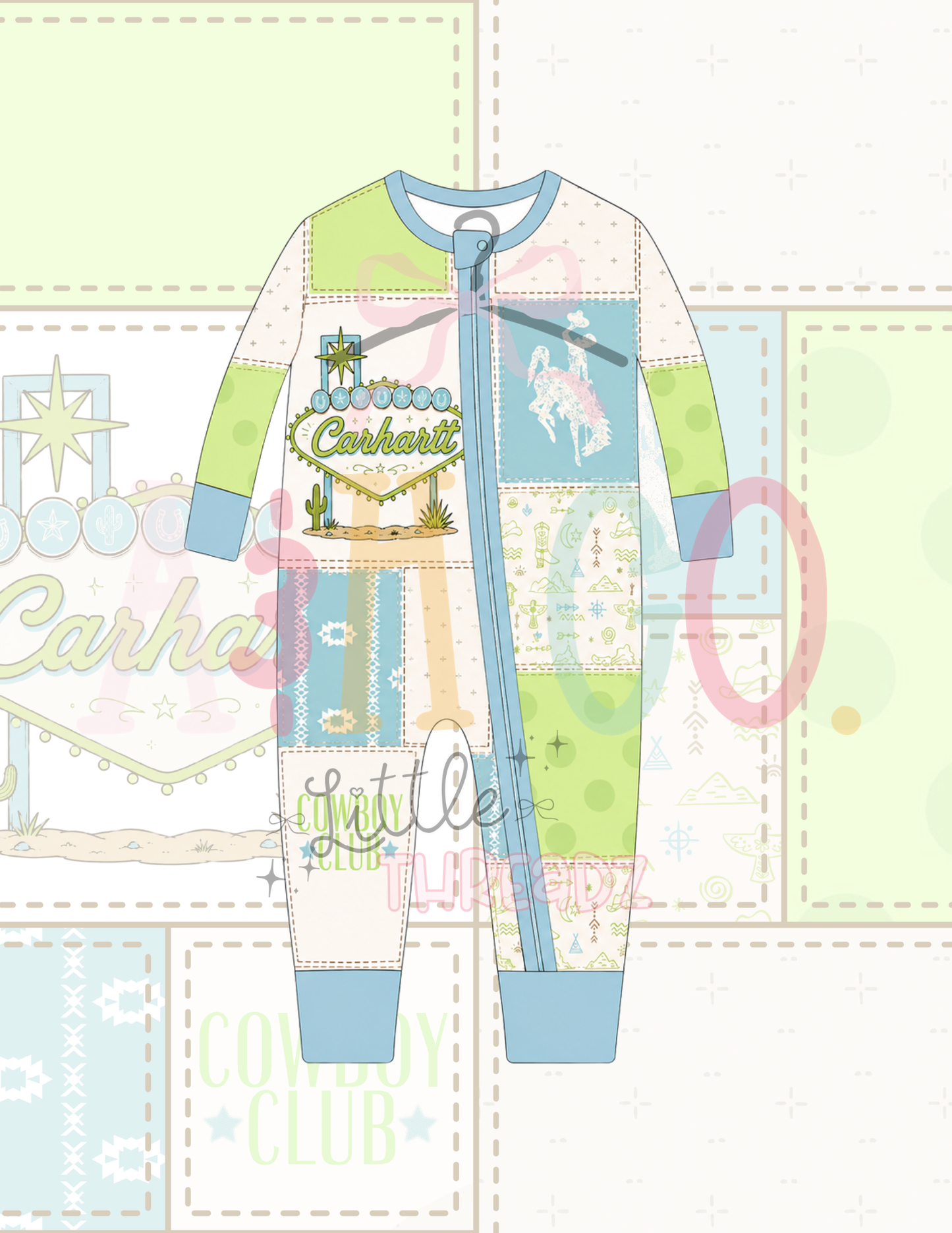 Cowboy Club - Bamboo Zippy