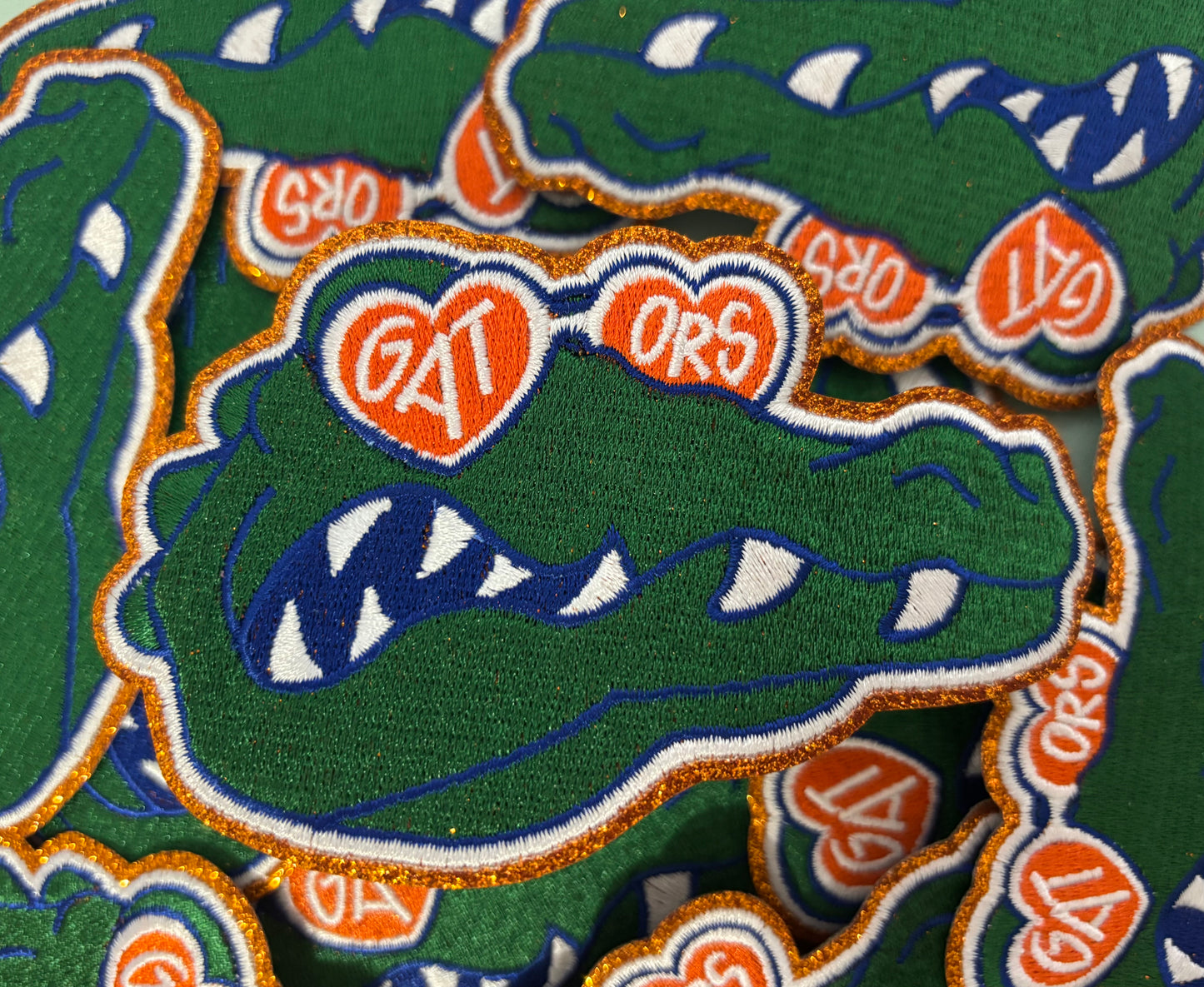 Iron On Patch - Large Gator