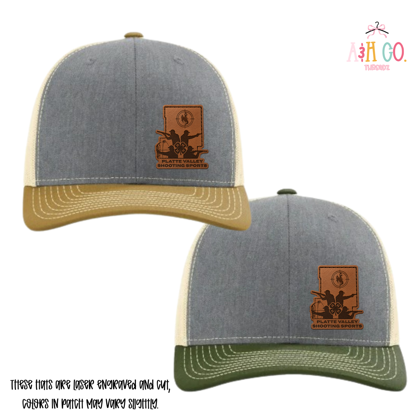 Laser Engraved Patch - Platte Valley Hat