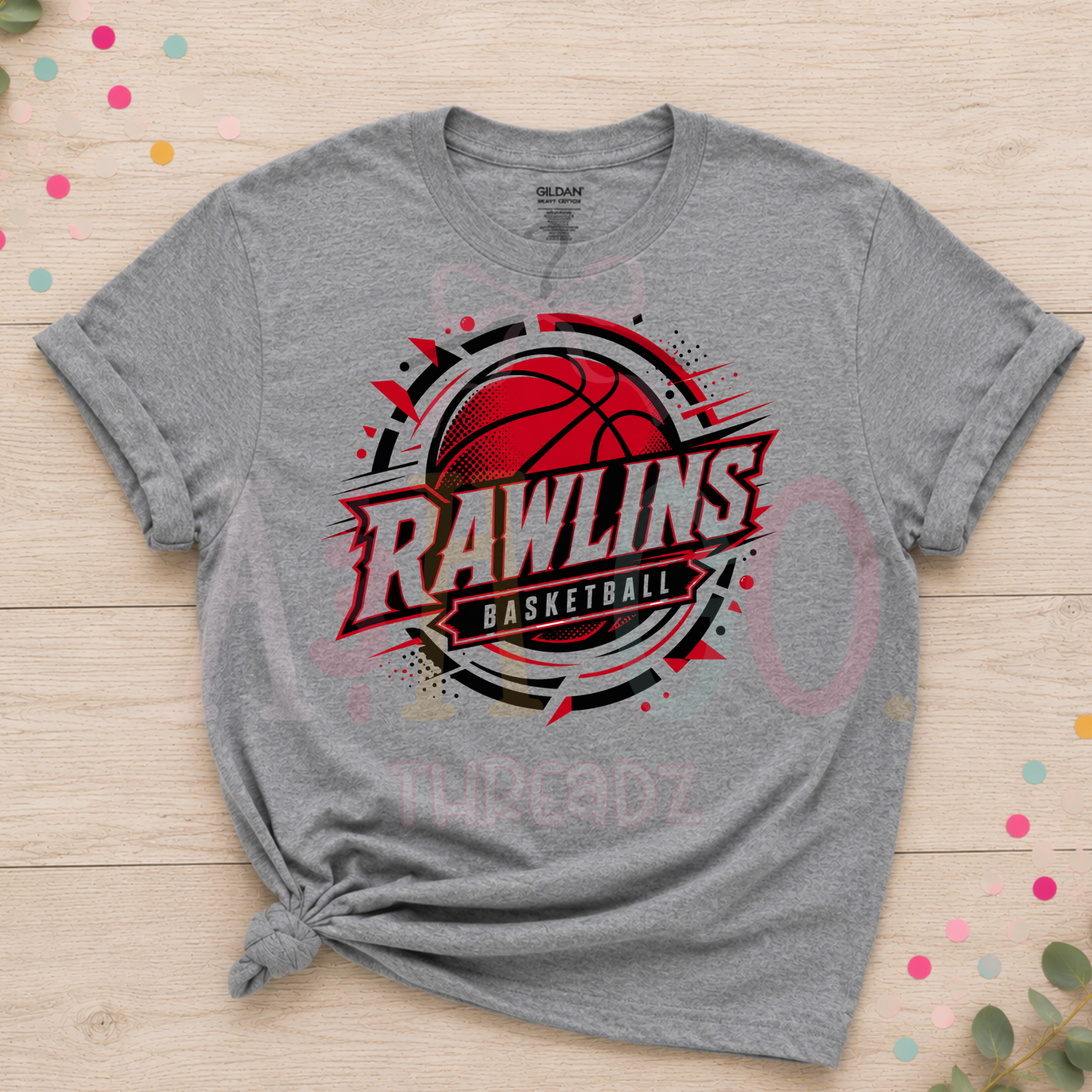 Rawlins Basketball - Graphite Ball
