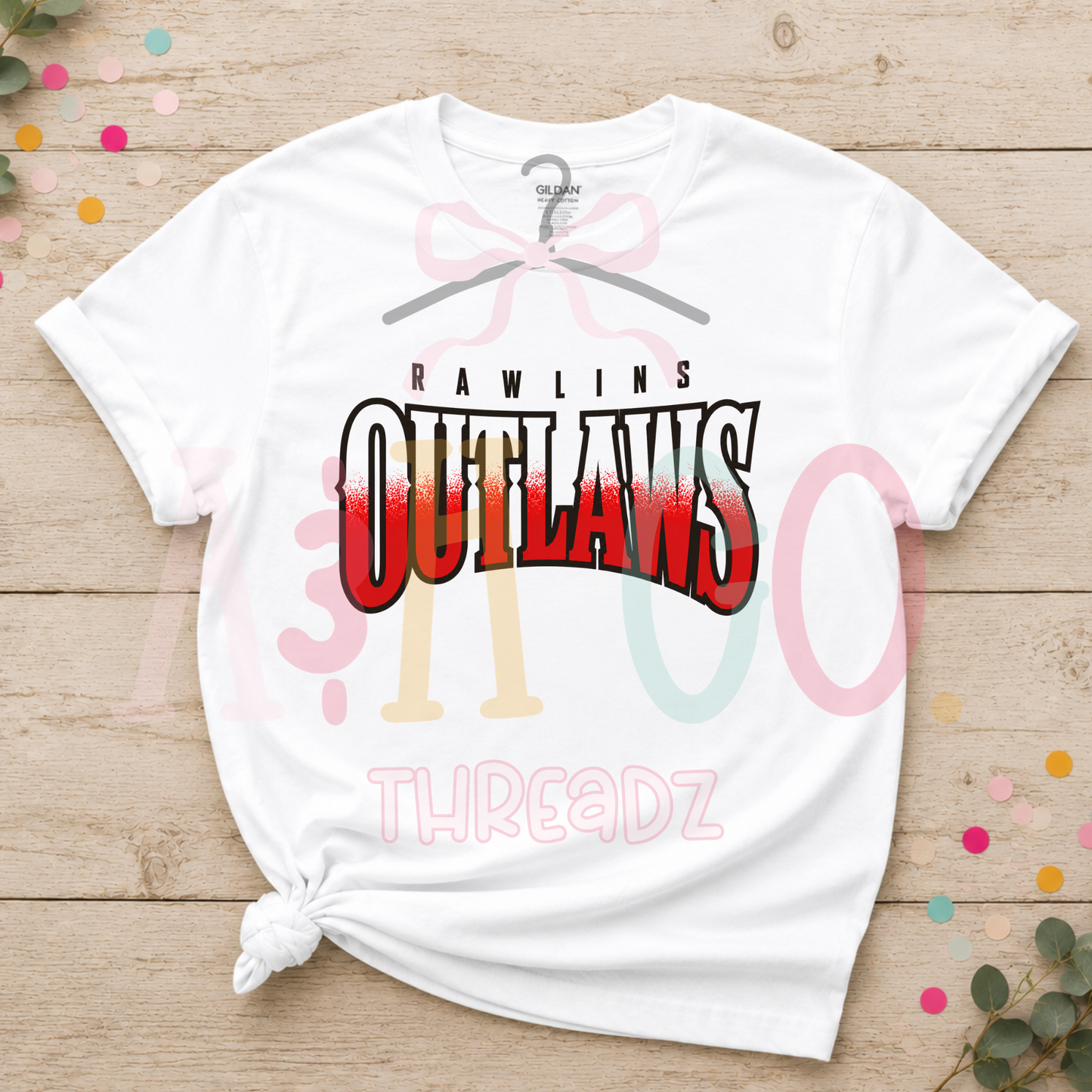 Rawlins Outlaws Splatter Fade - Spirit Wear