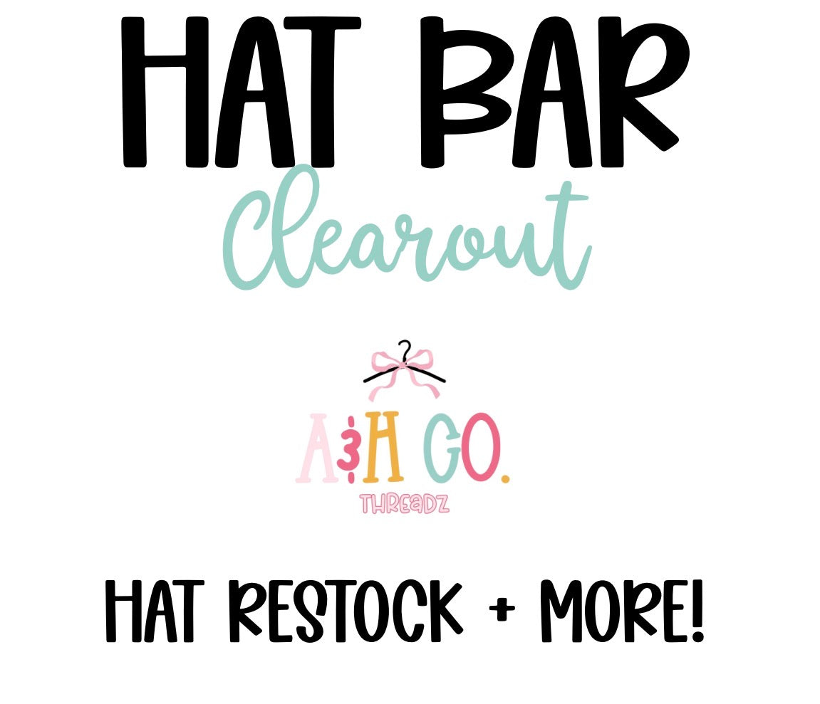 Hat Bar Clearout - Trucker Hats