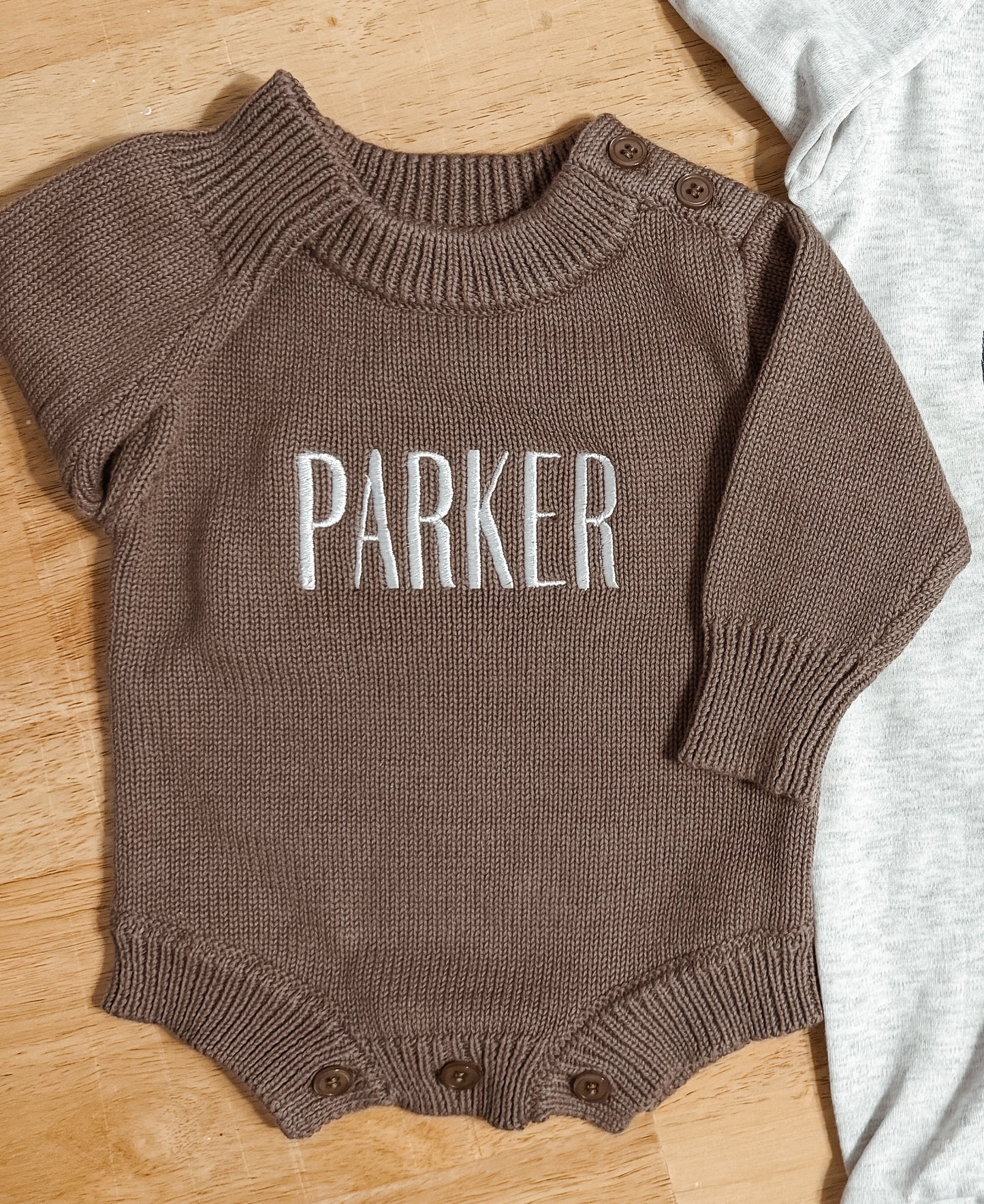 Knit Romper + Western Romper and Hat Baby Bundle