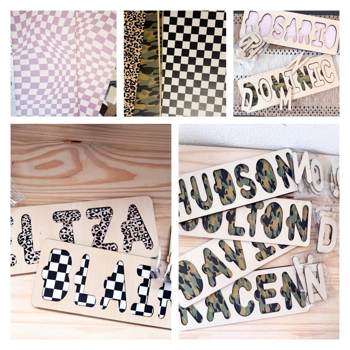 Custom Name - Puzzle
