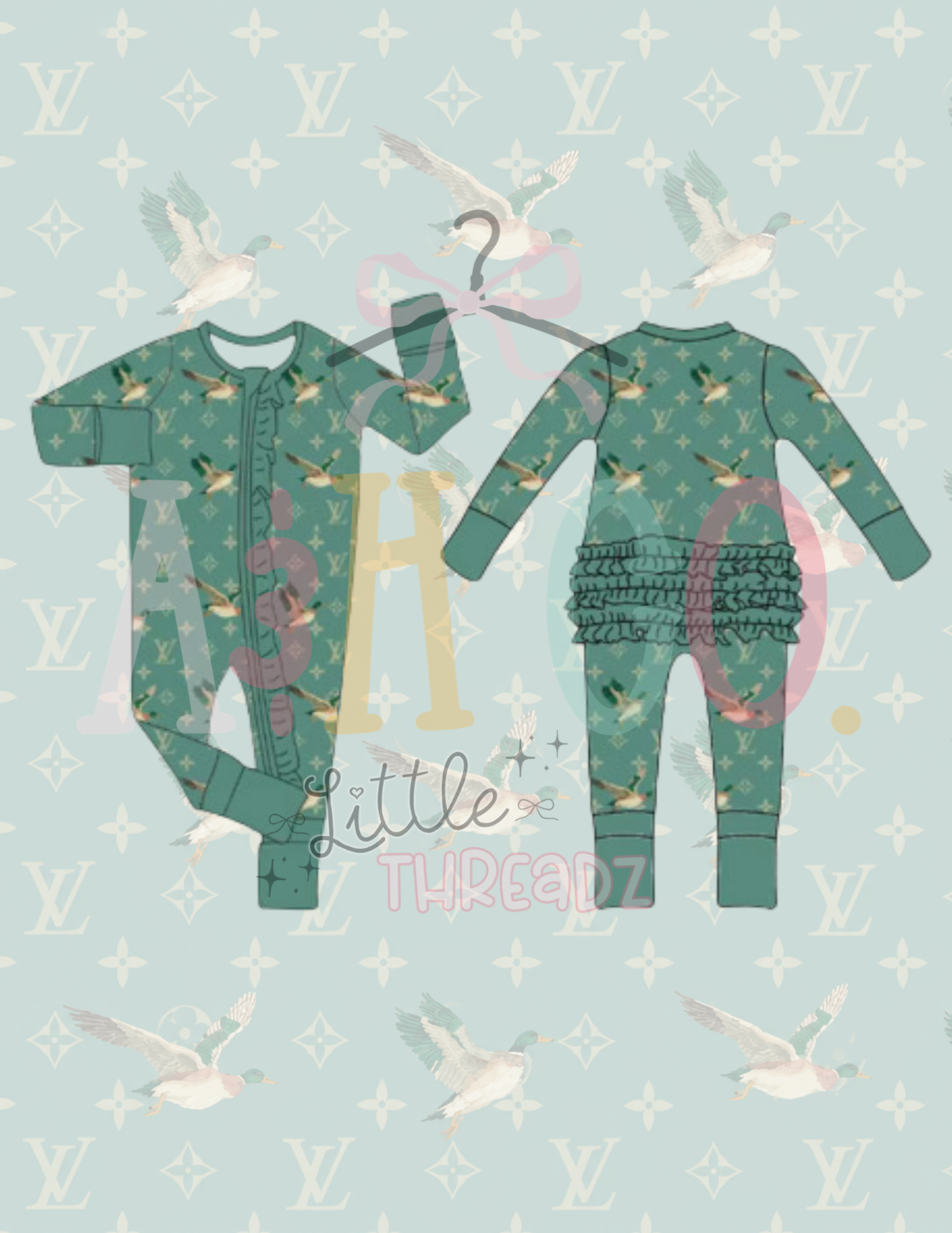 Boujee Mallard - Bamboo Zippy
