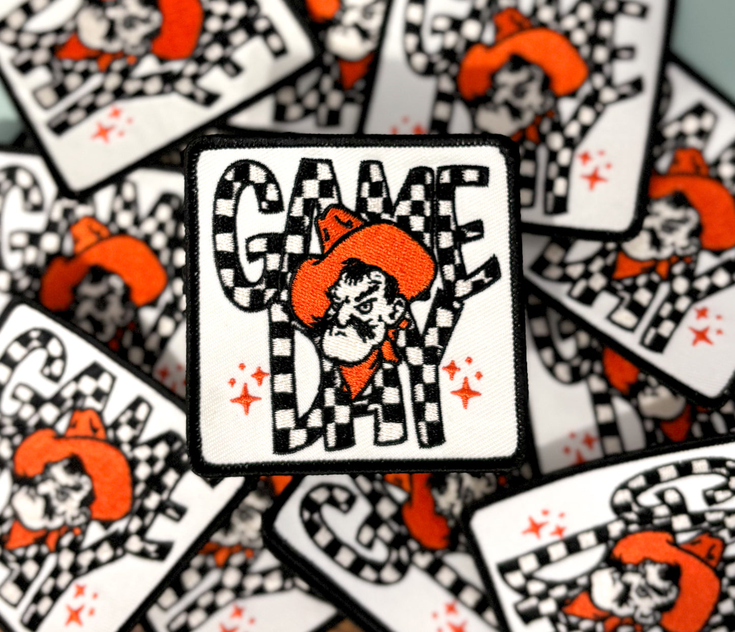Iron On Patch - Game Day Cowboys