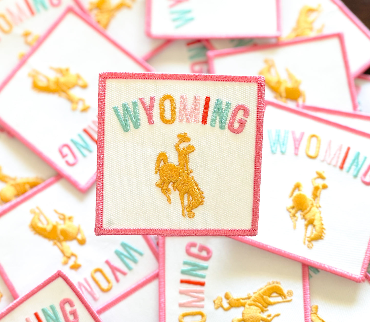 Iron On Patch - Wyoming