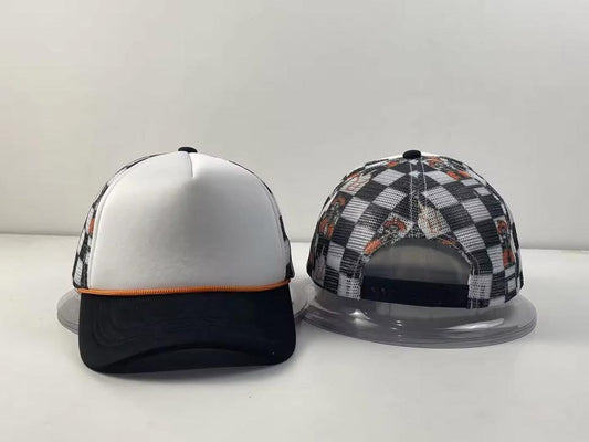 OSU Checkered Trucker Hat