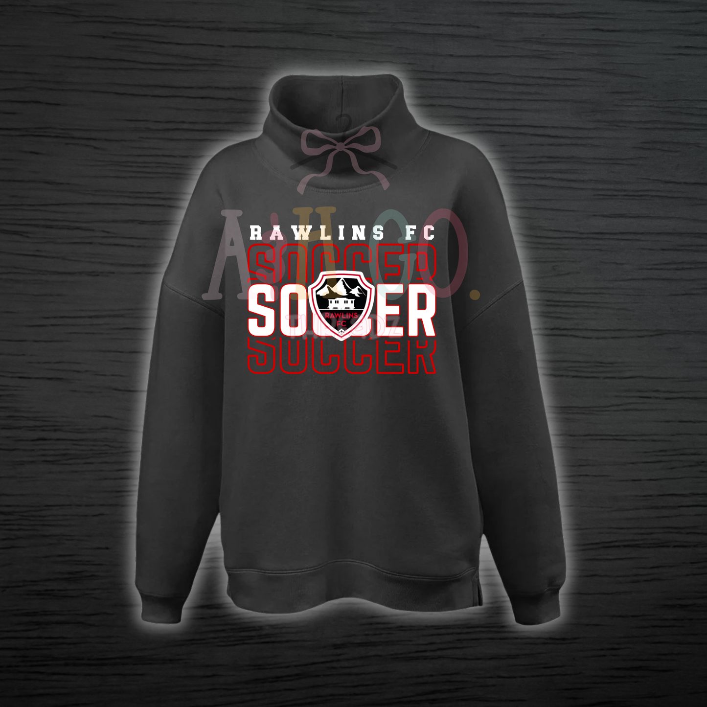 Rawlins Soccer - Womens Oversized Mockneck
