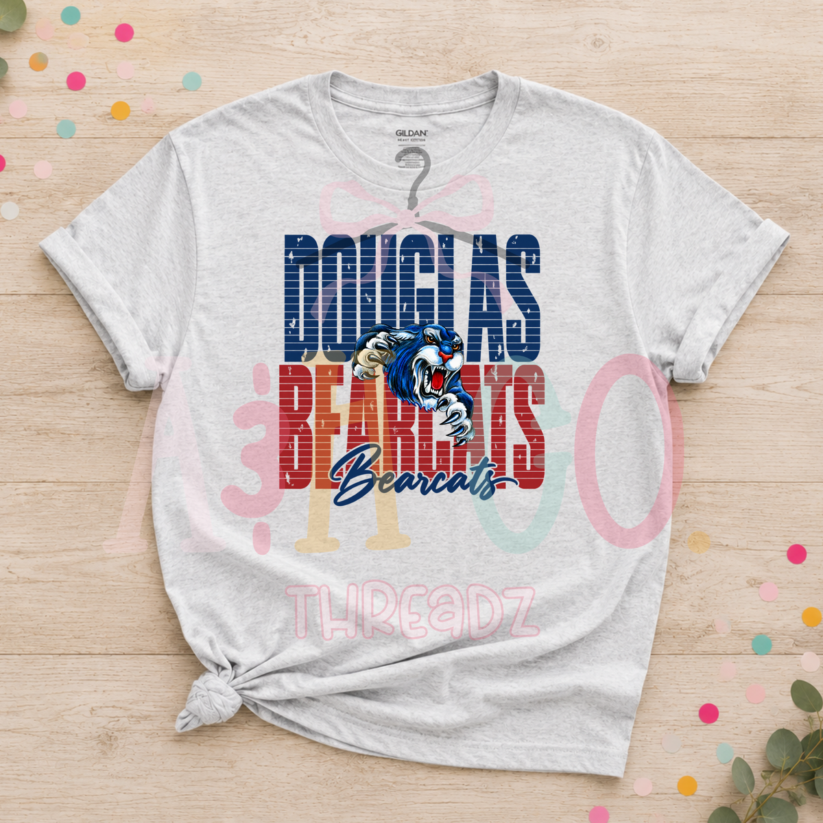Douglas - Stacked Distressed