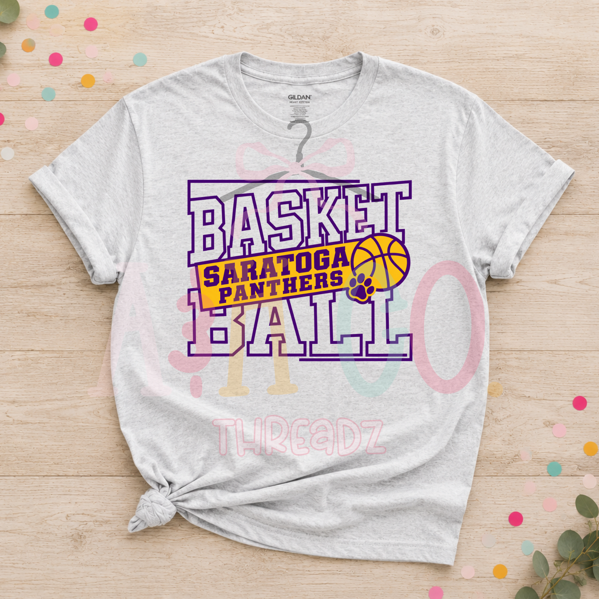 Saratoga - Basketball Slant