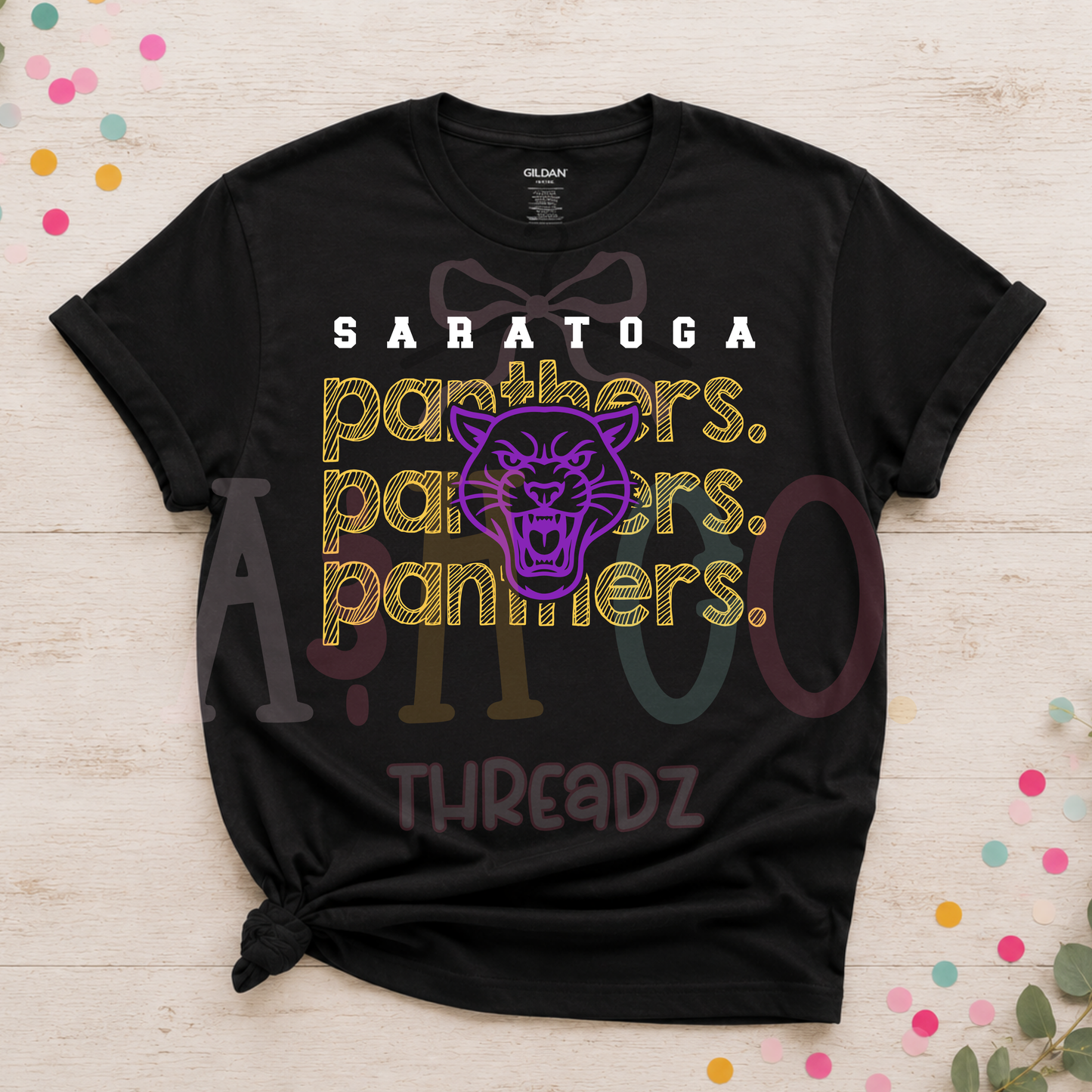 Sketched Panthers - Spirit Wear