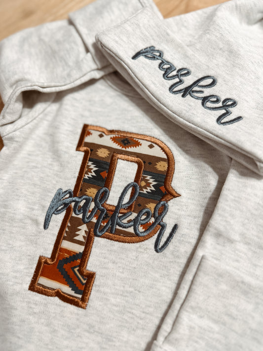 Infant Western Romper - With Hat