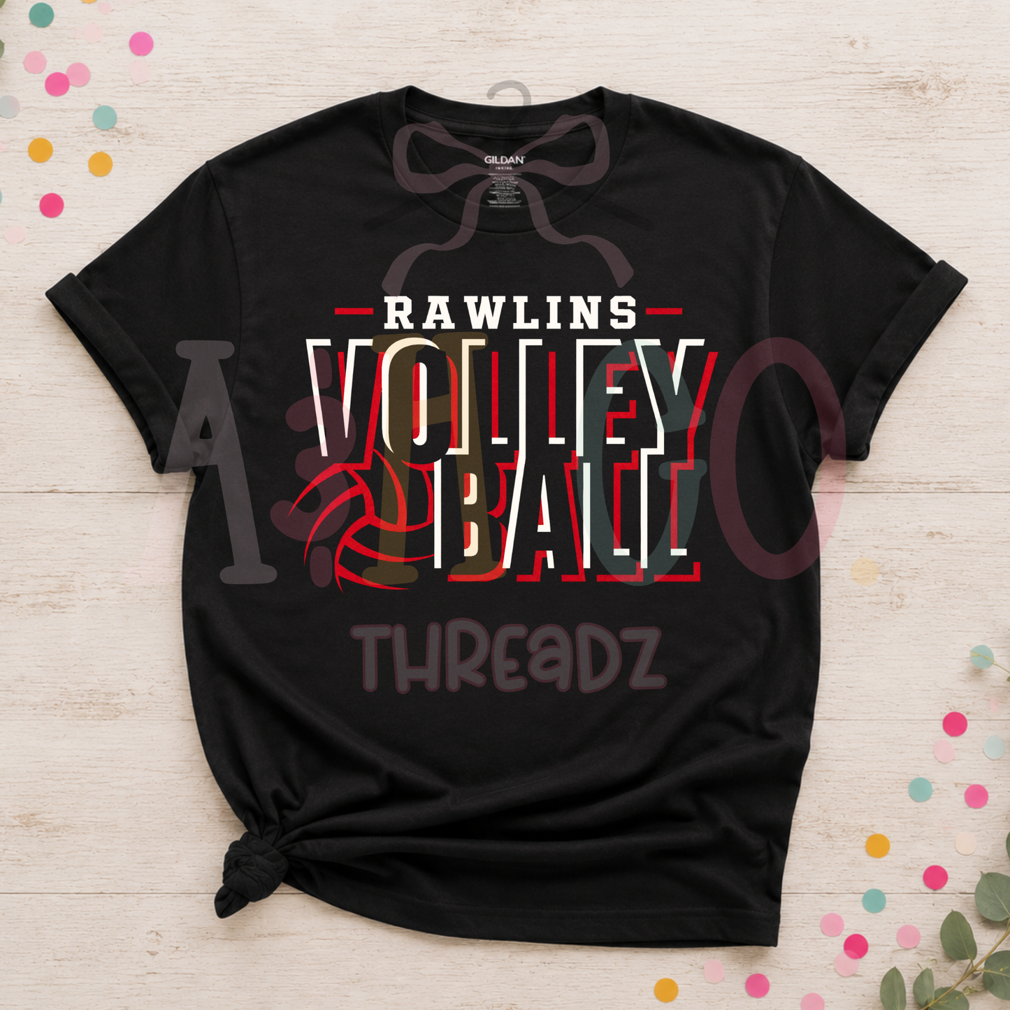 Rawlins Volleyball - Futuristic Blk