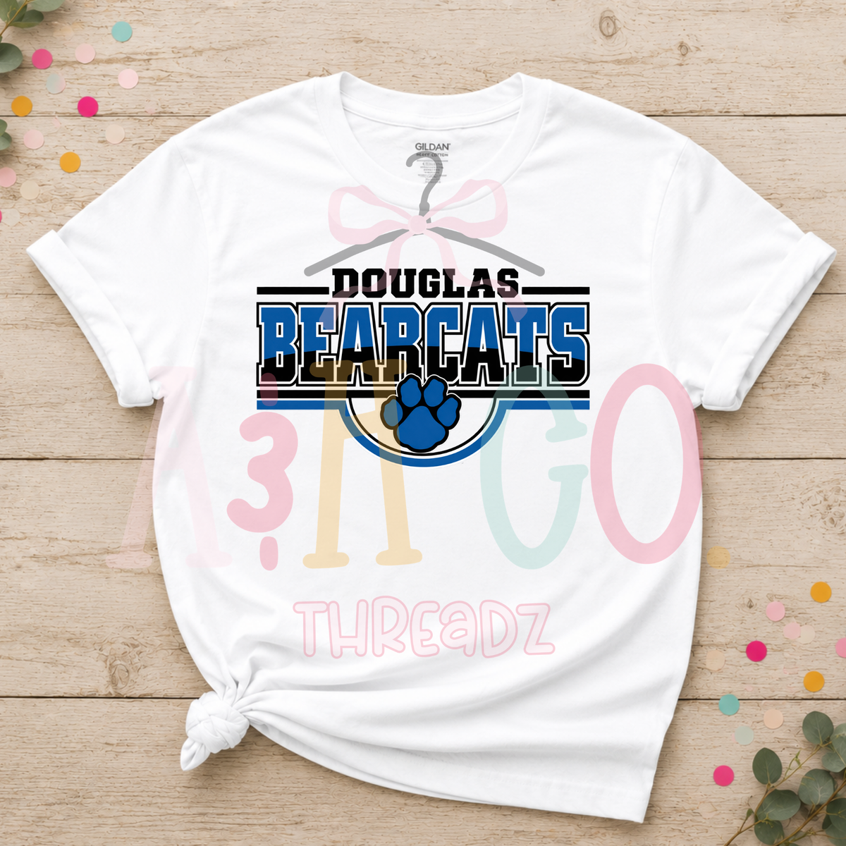 Douglas - Black and Blue Split
