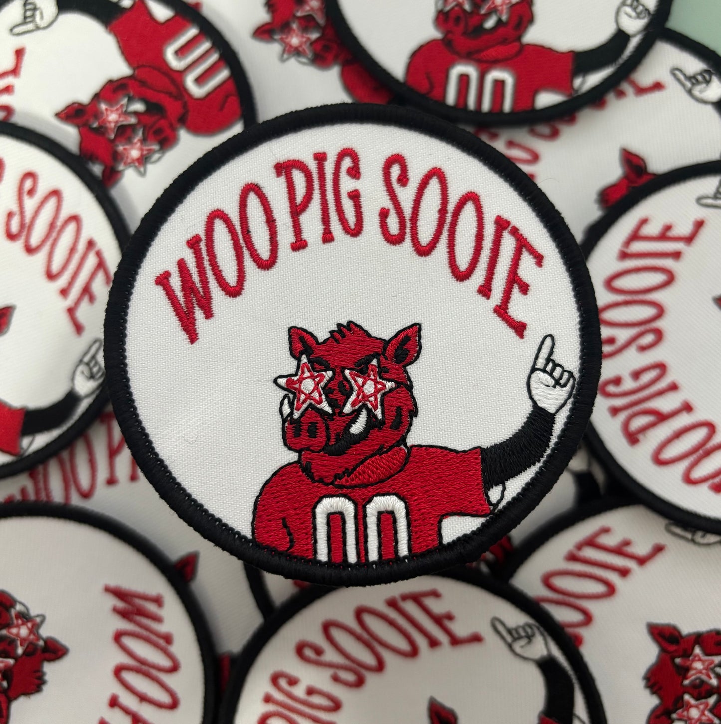 Iron On Patch - Woo Pig Sooie Jersey