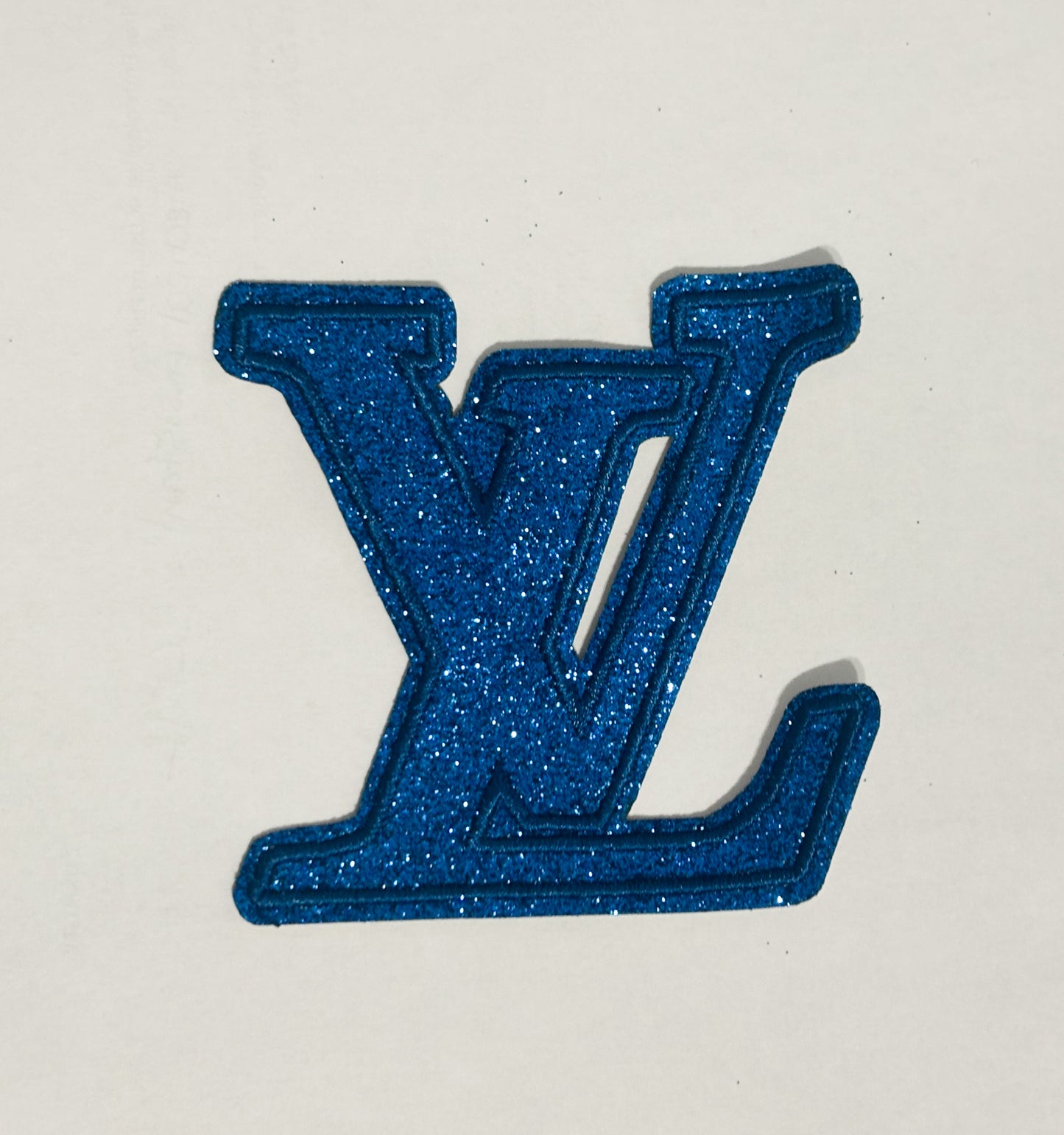 Iron On Patch - Boujee in Blue