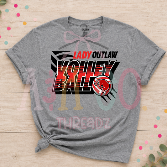 Lady Outlaw Volleyball - Spirit Wear