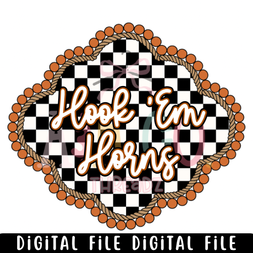 DIGITAL FILE - Hook ‘Em Horns