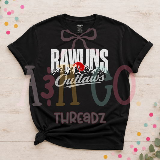 Rawlins Outlaws Mountains - Spirit Wear
