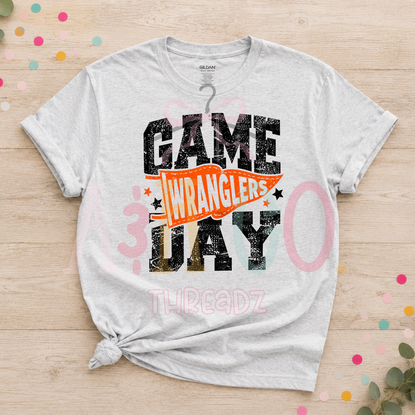 Pinedale Wranglers - Game Day Pennant