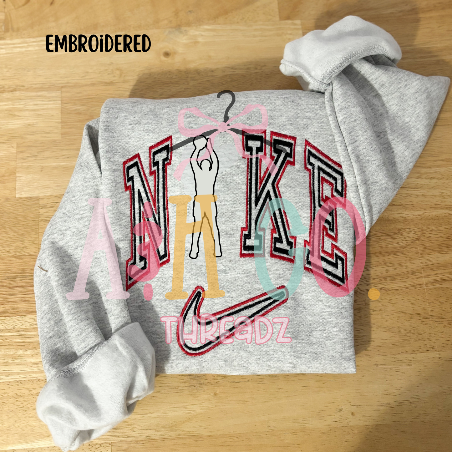 Basketball Inspired Embroidery