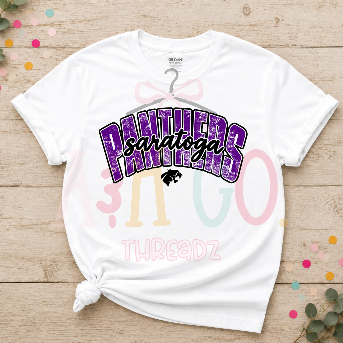 Saratoga - Panthers Distressed