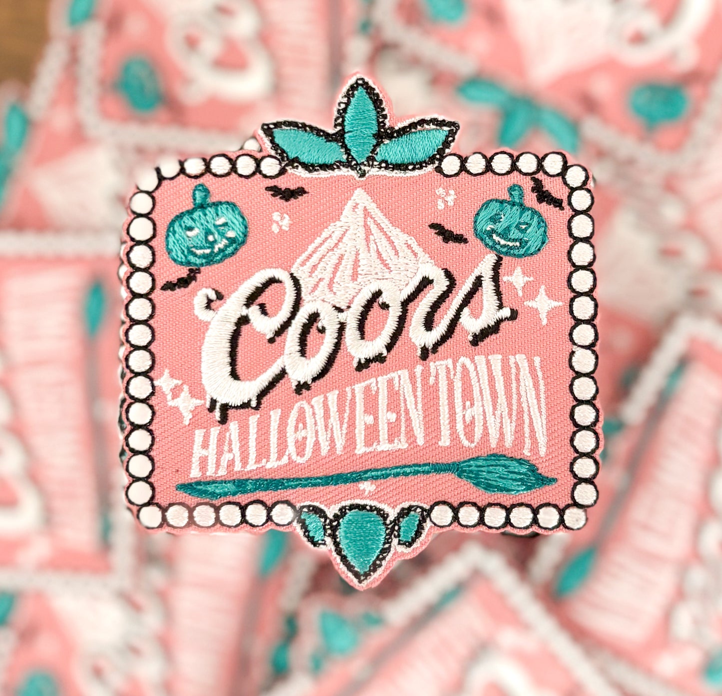 Iron On Patch - Halloween Town Coors