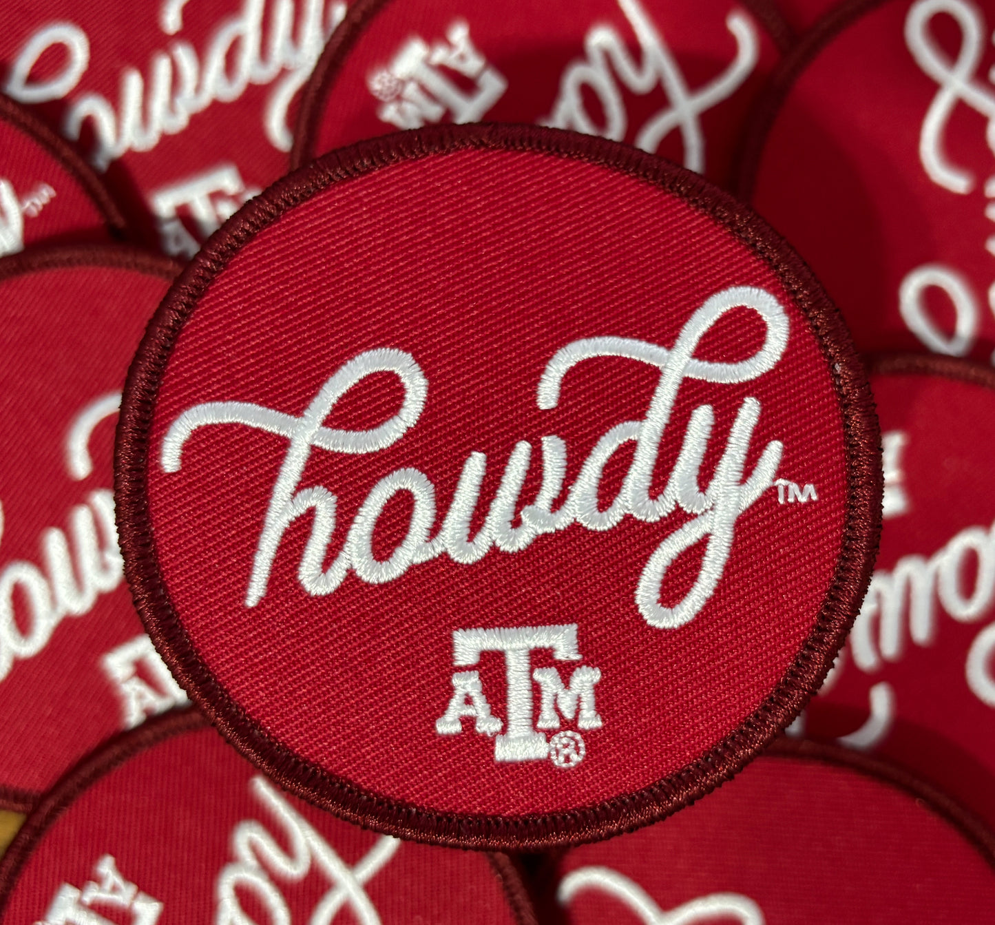 Iron On Patch - Howdy A&M
