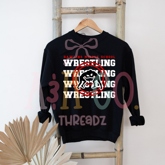 RMS Colts Wrestling Store - Stacked