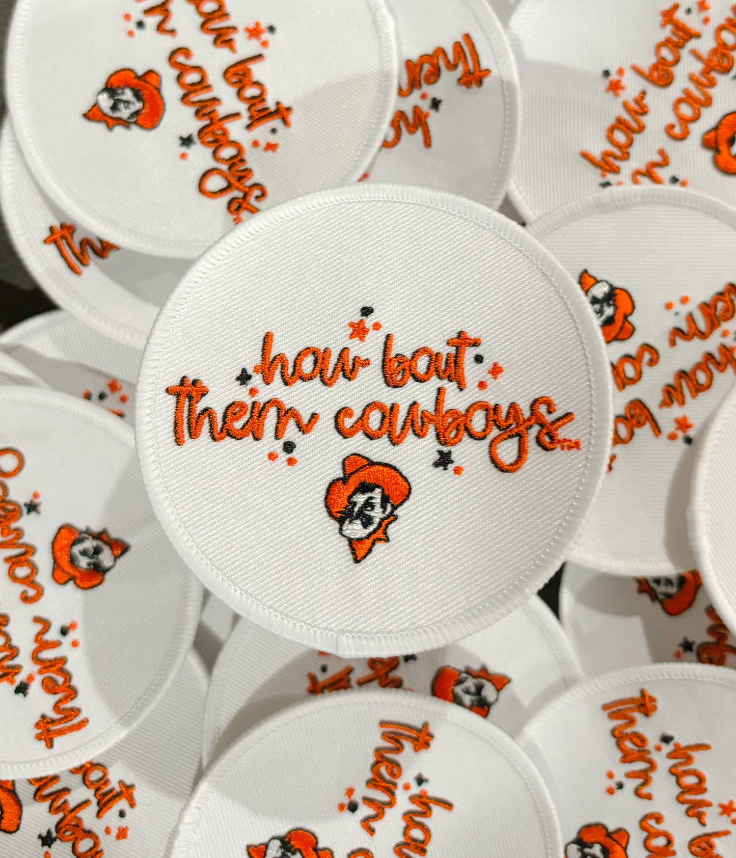 Iron On Patch - How bout them cowboys