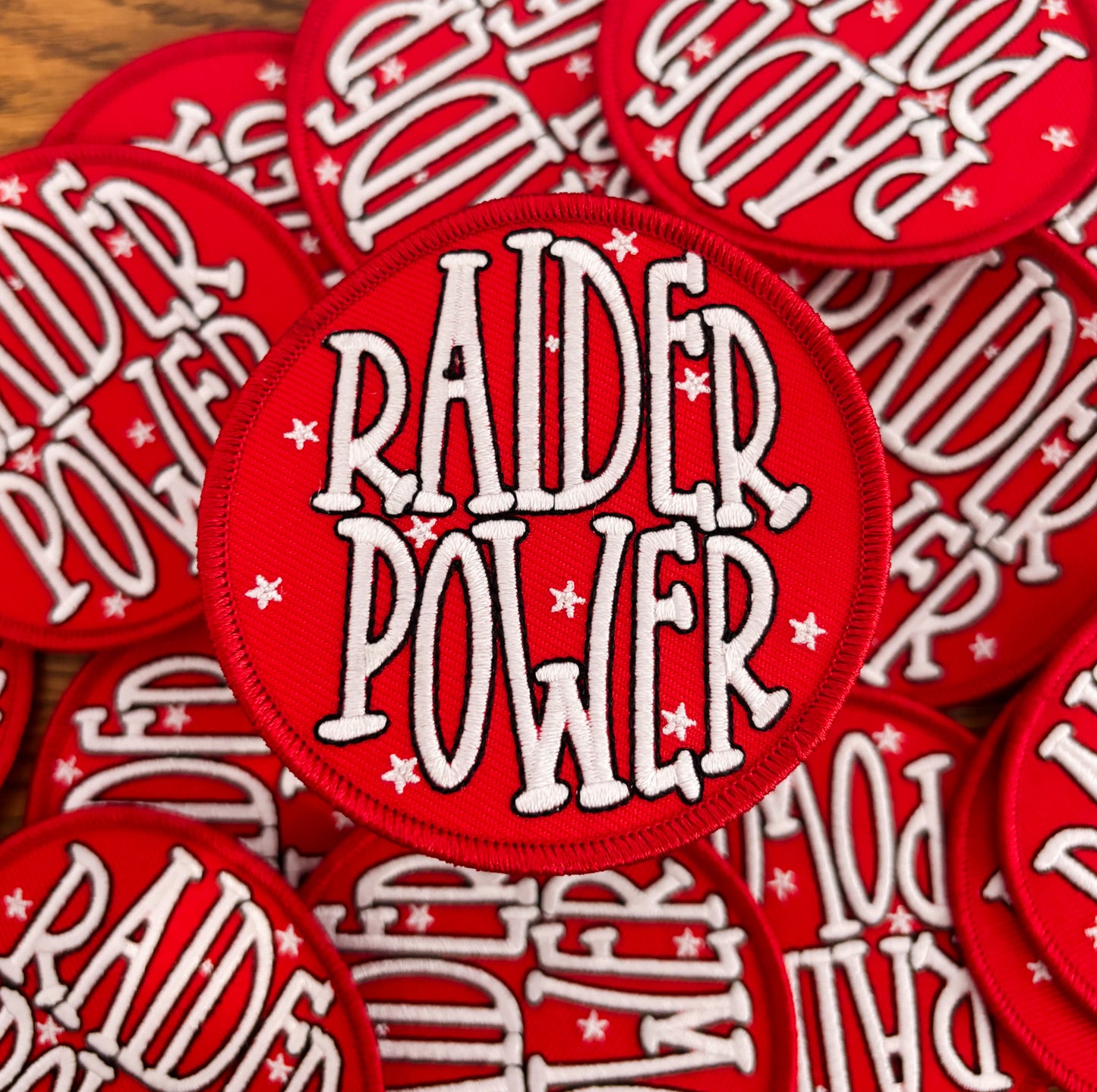 Iron On Patch - Raider Power
