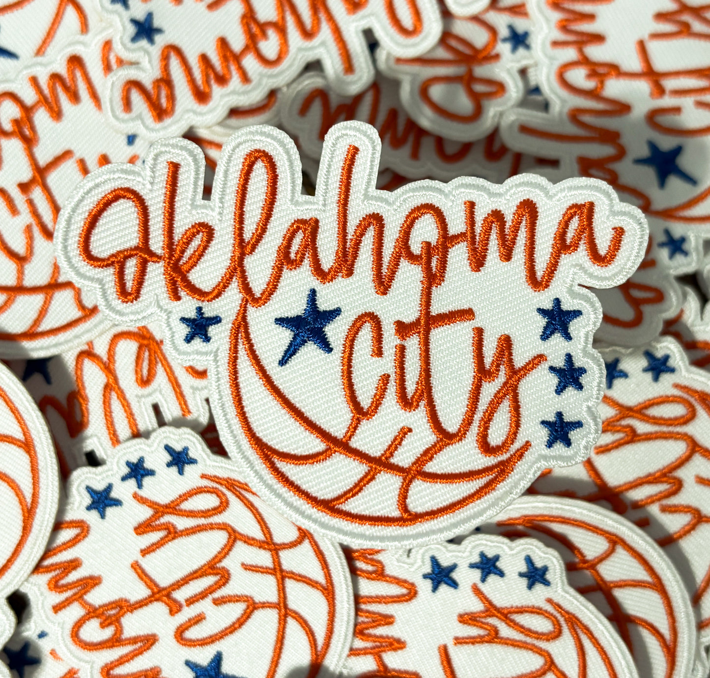 Iron On Patch - Oklahoma City Basketball