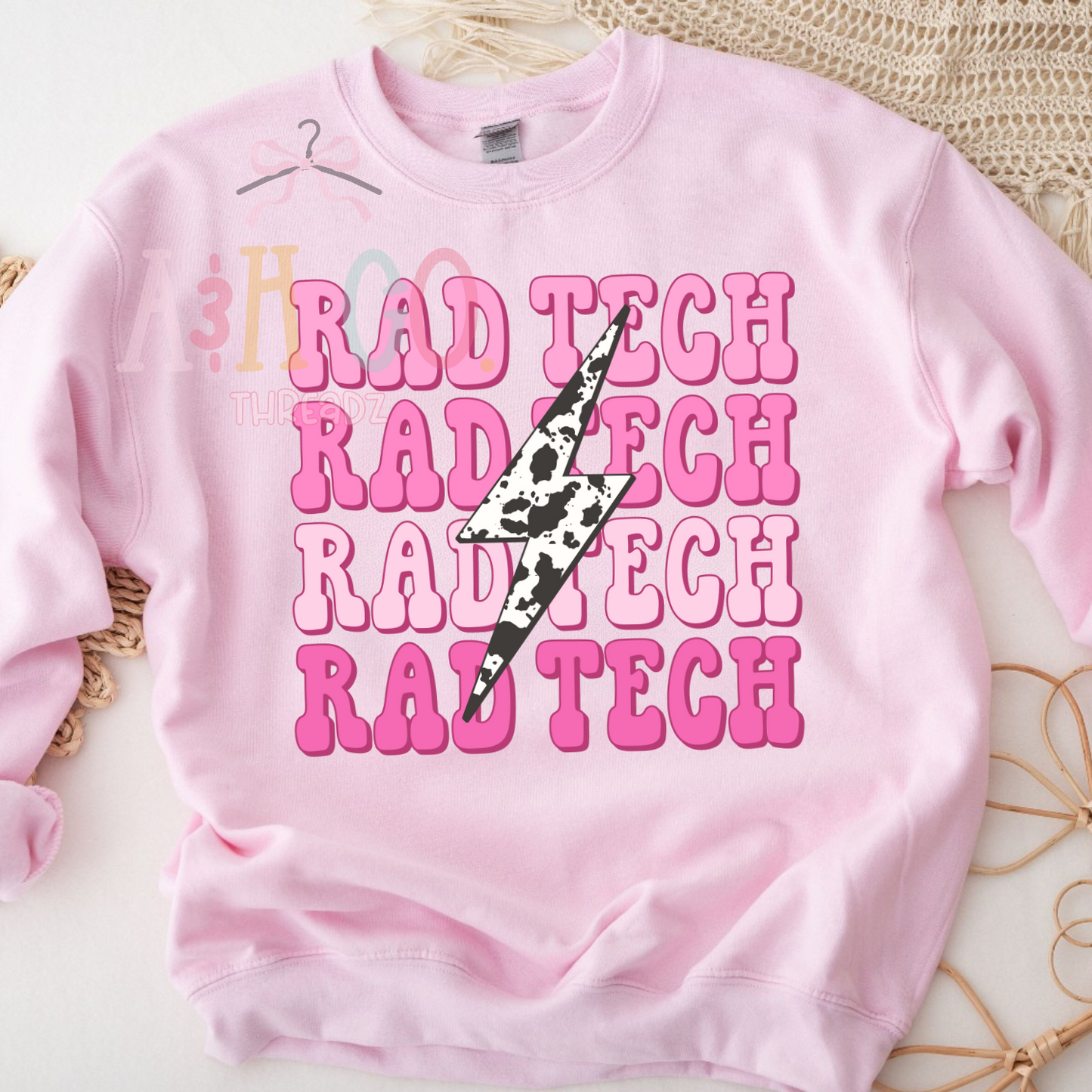 Cow Print Rad Tech