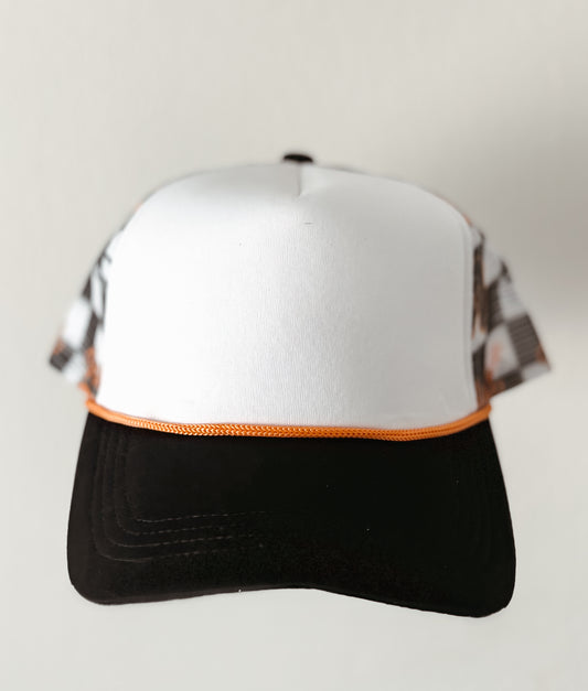 TN Checkered Trucker Hat