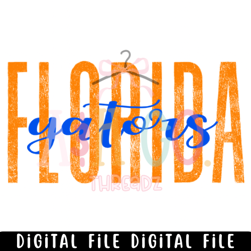 DIGITAL FILE - Interlaced Gators