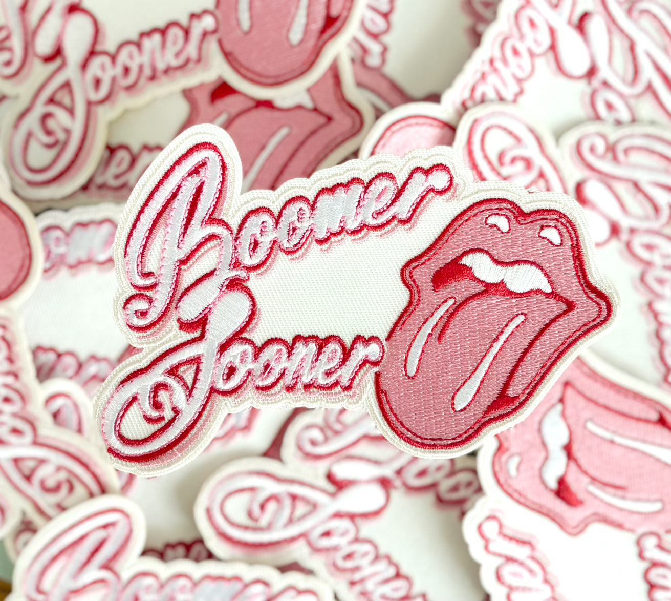 Iron On Patch - Boomer Sooner