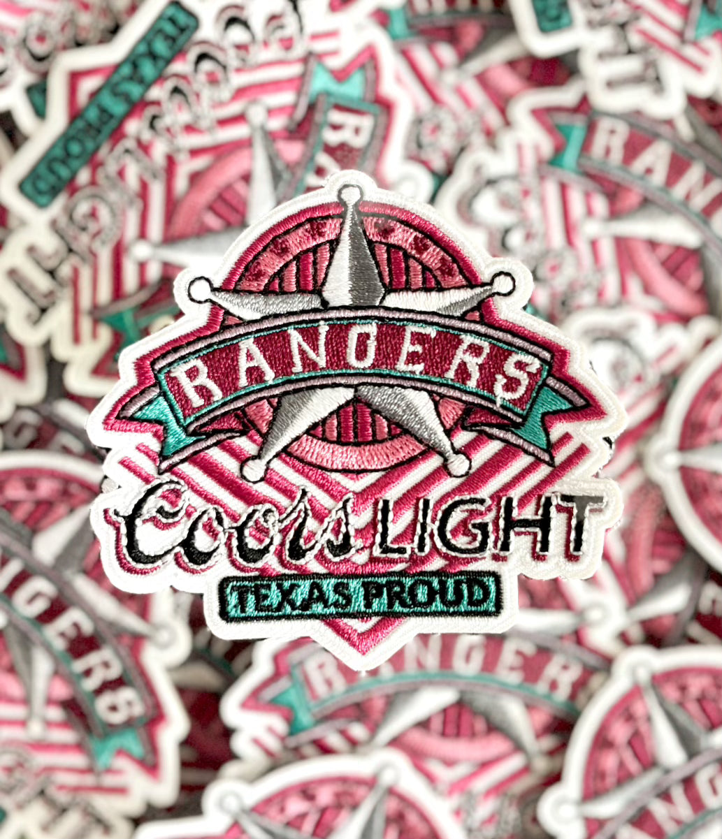Iron On Patch - Rangers Coors